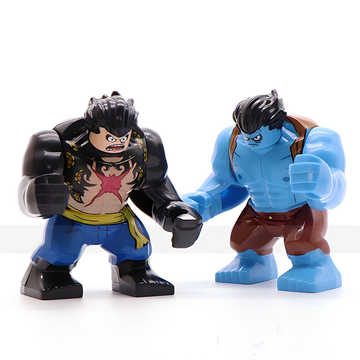 One_Piece_Anime_Luffy_Gear_4_Nightmare_Mode_Minifigures_Set